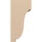 Ekena Millwork 7"W x 7"D x 14"H Wide Van Buren Rough Cedar Woodgrain TimberThane Corbel, Primed Tan CORUR07X07X14VANRCPR - alternate 4